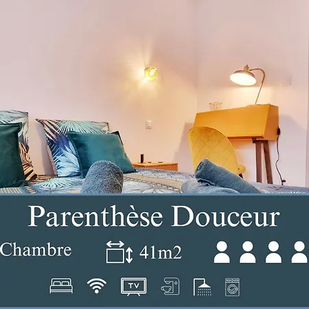 Les Mulhousiennes - Charme & Serenite Apartment *
